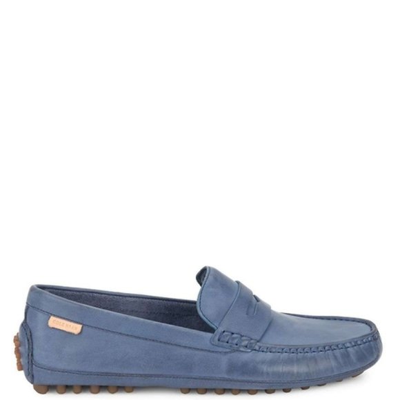 COLE HAAN Coburn Penny Washed Loafers INDIGO BLUE main image 11